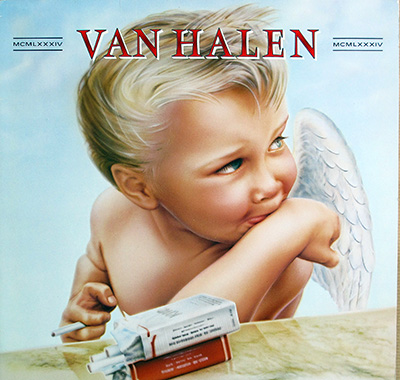 VAN HALEN - 1984 album front cover vinyl record